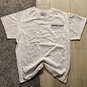 AMBUSH NOBO AW 2018 Limited Edition T-Shirt White Coordinates Medium